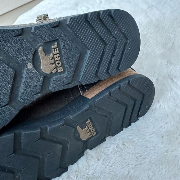 Sorel Women's Chelsea Ankle Boots Brown Suede Leather Size 7 - Picture 10 of 13